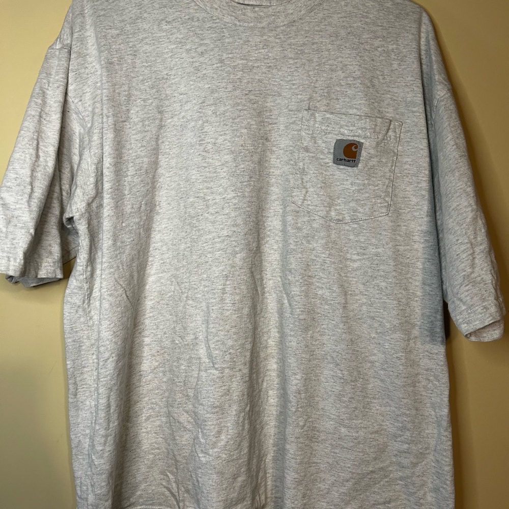 Carhartt Heather Gray Short Sleeve Tee